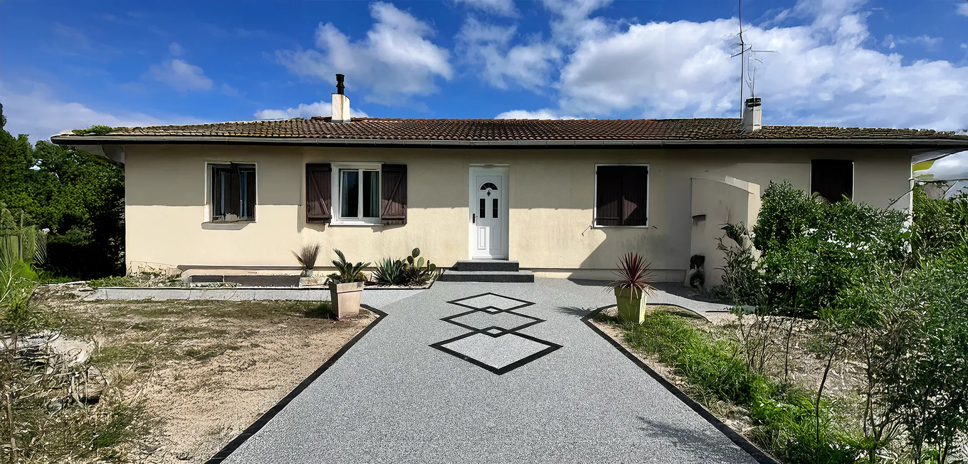 Terrasse résine Royan